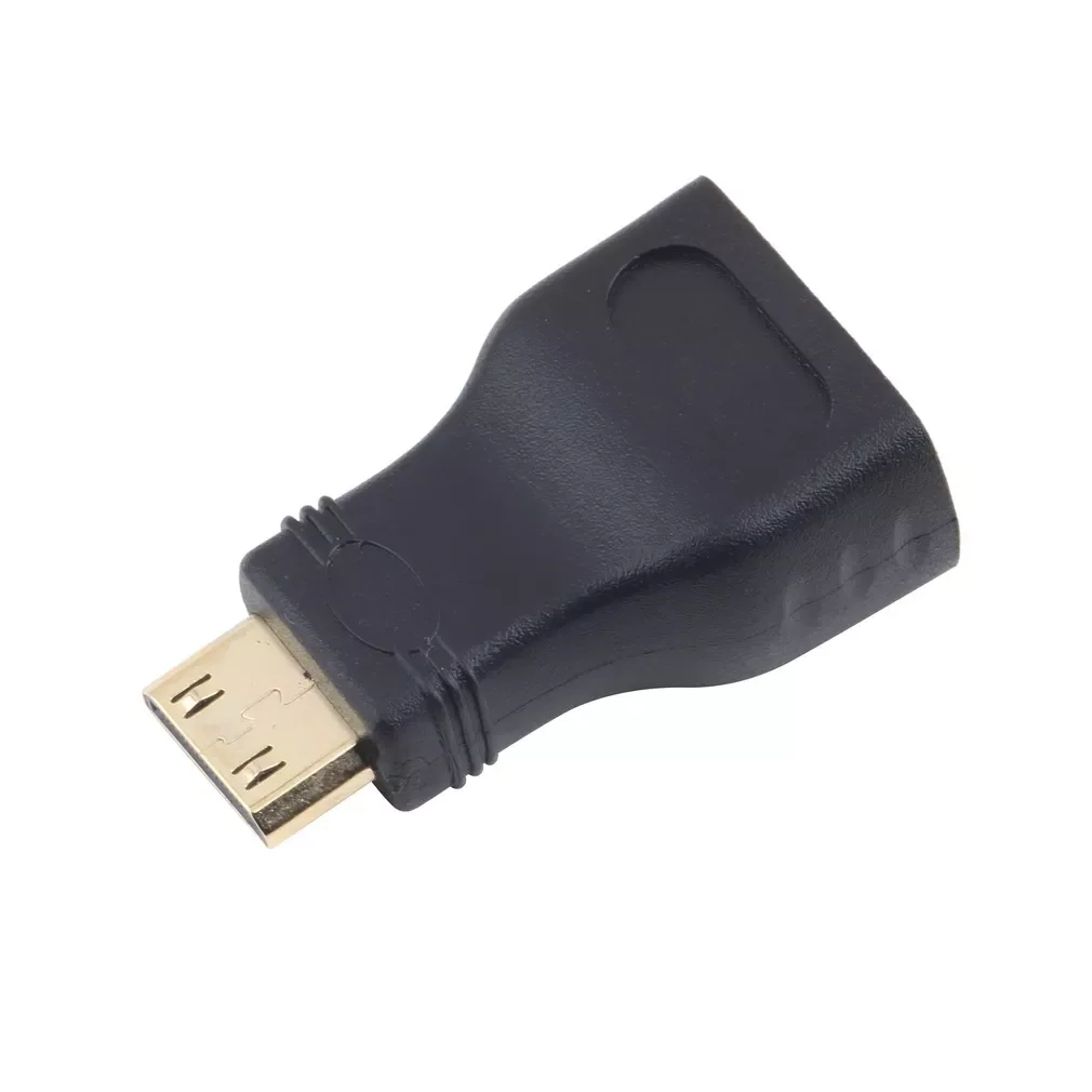 

2022New HDMI-compatible TO Mini HDMI-compatible Converter Adapter Adapter V1.4 Ethernet 1080P 3D & Blue Ray Female To Male