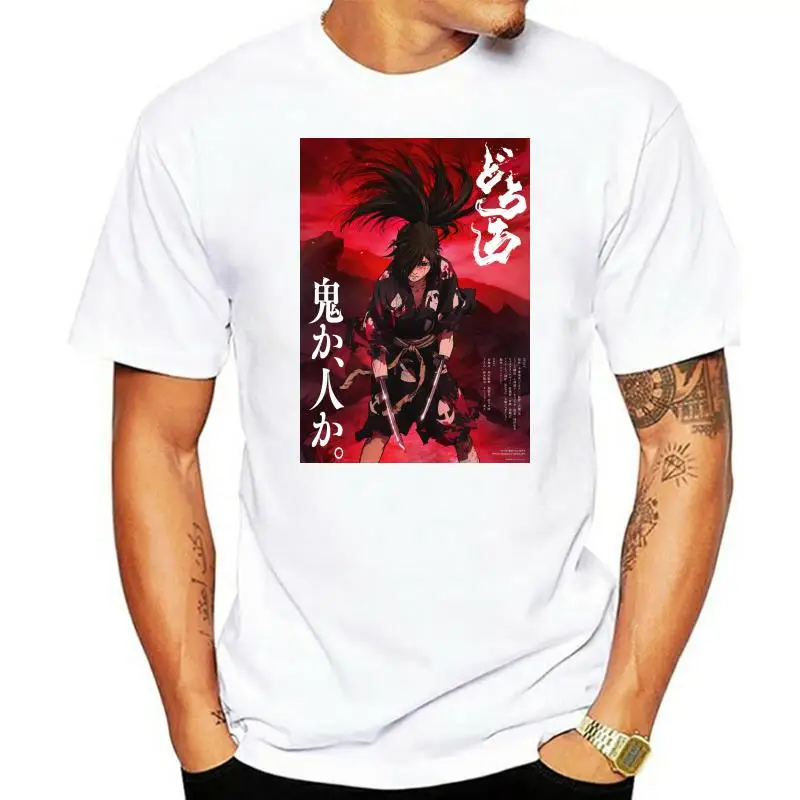 

Футболка Dororo Hyakkimaru Dhf Мужская, винтажная тенниска с круглым вырезом, одежда с коротким рукавом, хлопковые майки, уличная одежда