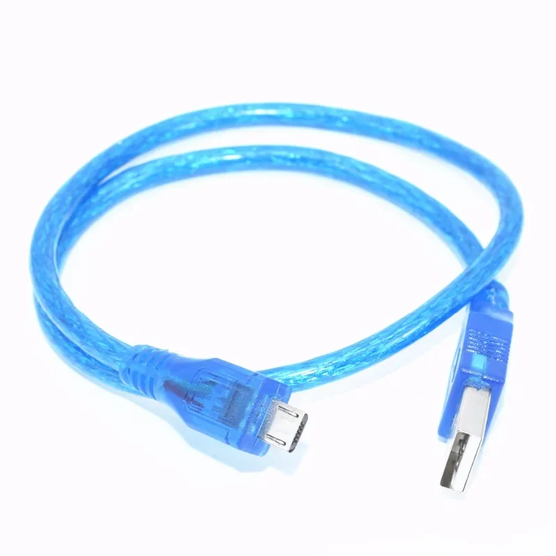 USB-кабель для Uno r3/Nano/MEGA/Leonardo/Pro micro/DUE Blue высококачественный тип A USB/Mini USB/Micro USB