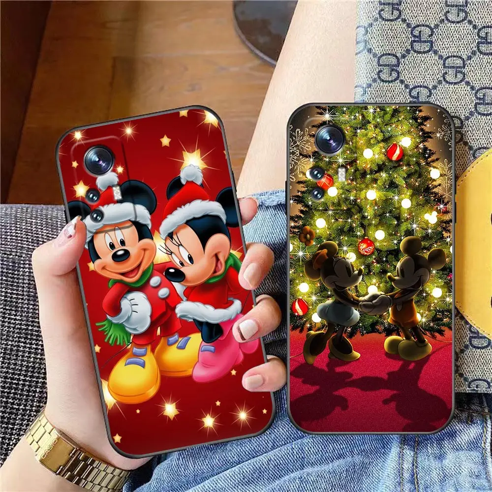 

Mickey Minnie Mouse Merry Christmas Cover Case For Xiaomi 11 11X 11T 12 12X Poco F1 X3 M3 F3 GT M4 X4 NFC Pro Lite 5G NE Case