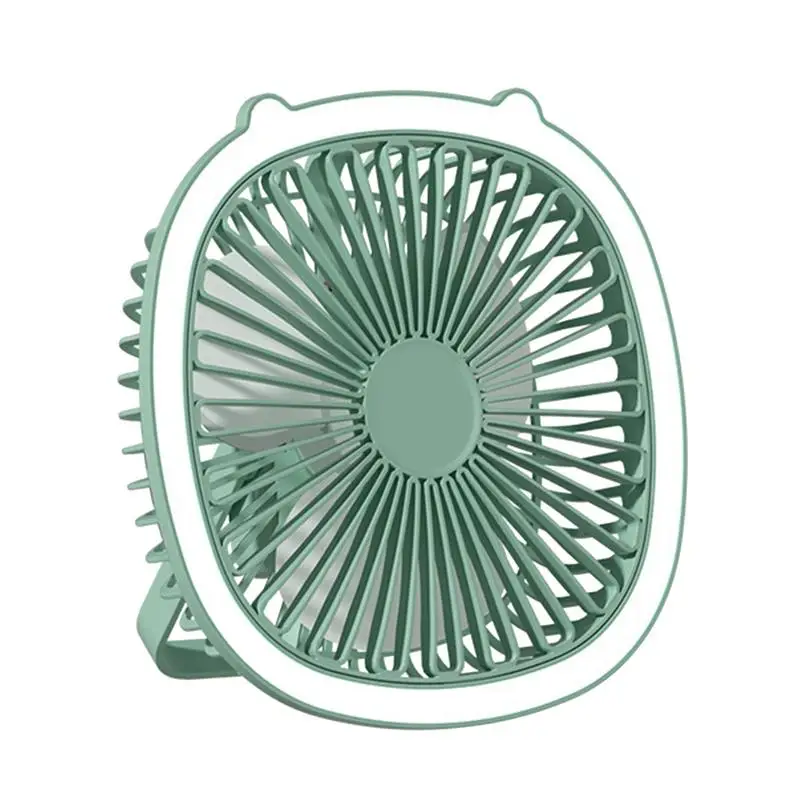 

Portable Multifunction Desk Fan Rechargeable Outdoor Camping Fan With LED Light Portable Desk Fan Quiet Adjustment 3 Speeds Wind
