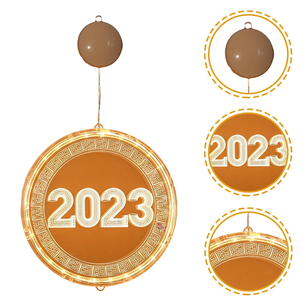 

Hanging Novelty Window Window Indoor New Year Window Decor Party