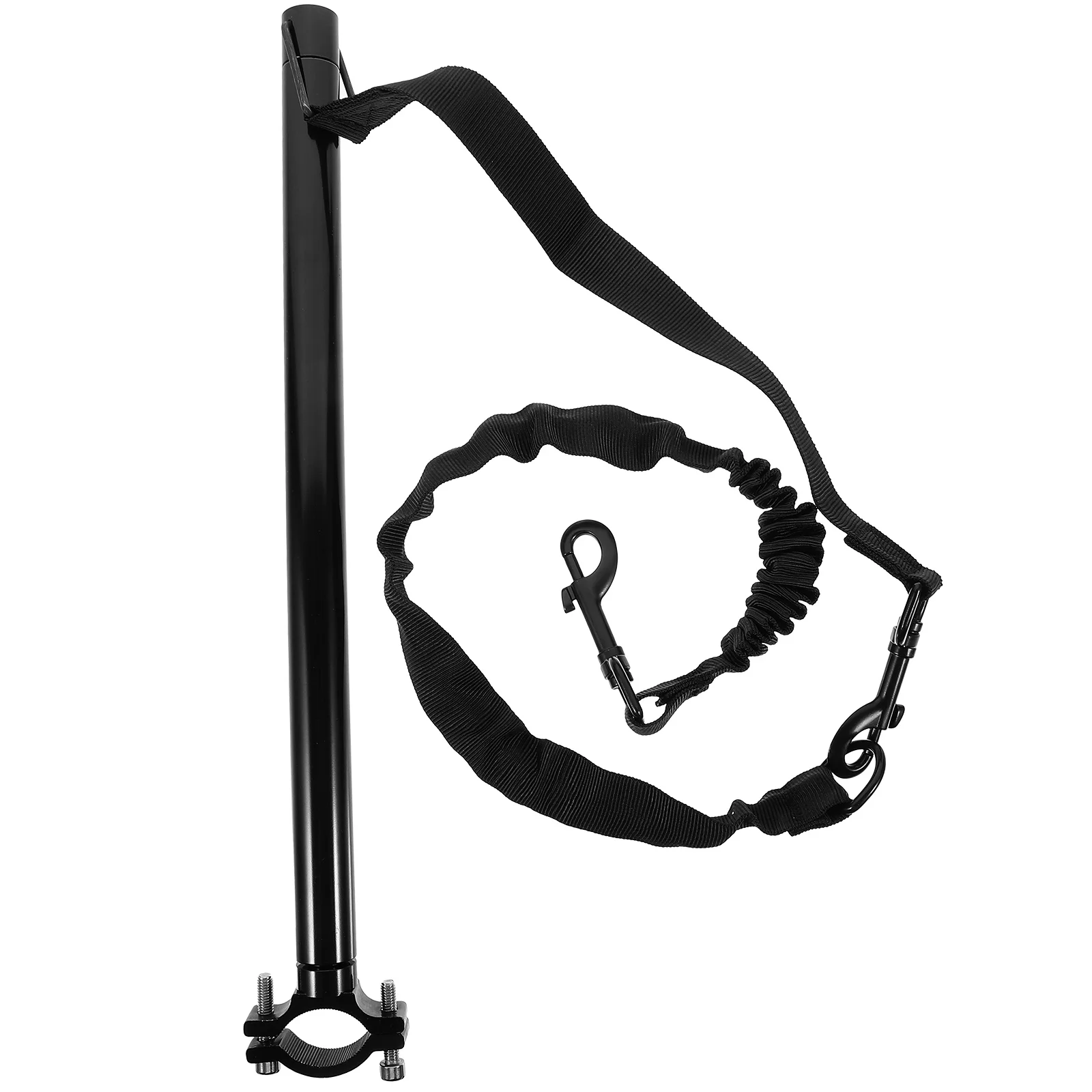 

Bicycle Dog Walker Pet Walking Leash Puppy Adjustable Metal Bike Pulling Rope Safety Belt