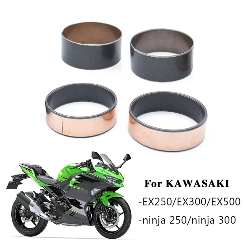 Амортизатор мотоцикла вверх и вниз рукав сменные кольца для Kawasaki EX250 EX300 EX500 Ninja 250
