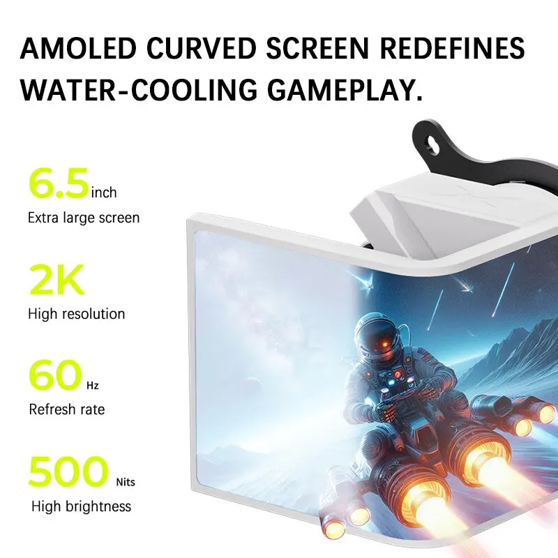 Фото TRYX PANORAMA 360 SE 360MM All-in-one CPU water cooling 6.5-inch curved screen 3D naked-eye vision for LGA 1851/1700 AMD AM4/AM5 №2