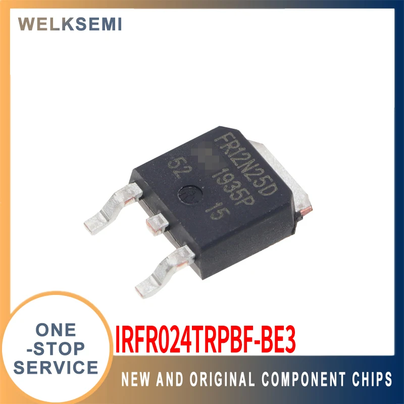 

IRFR024TRPBF-BE3 TO252 транзистор с полевым эффектом (MOSFET), новый оригинальный подлинный универсальный заказ