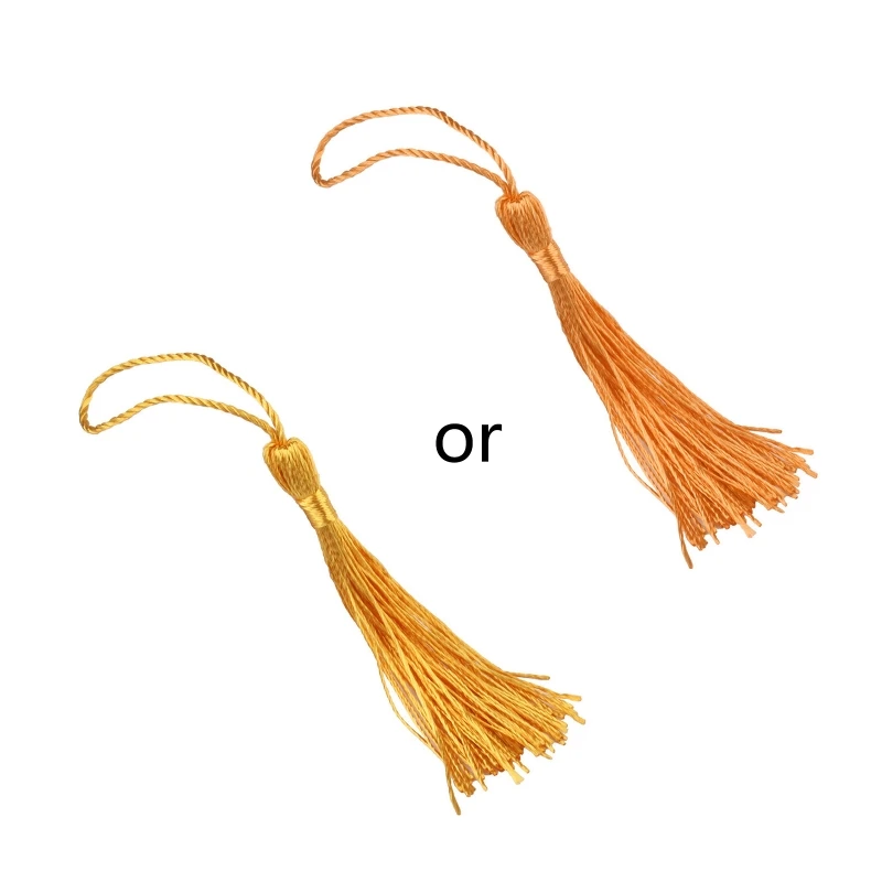 

Multi-color Polyester Tassels with Hanging Ring Silk Sewing Decorate Tassels Ins 40JA