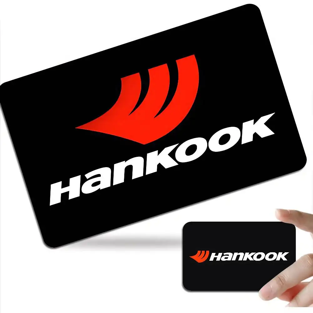 Фото Наклейки-пленки Hankook Logo 2024 с аниме-дизайном для большого чехла-накладки на кредитную/дебетовую карту (передняя сторона) №5