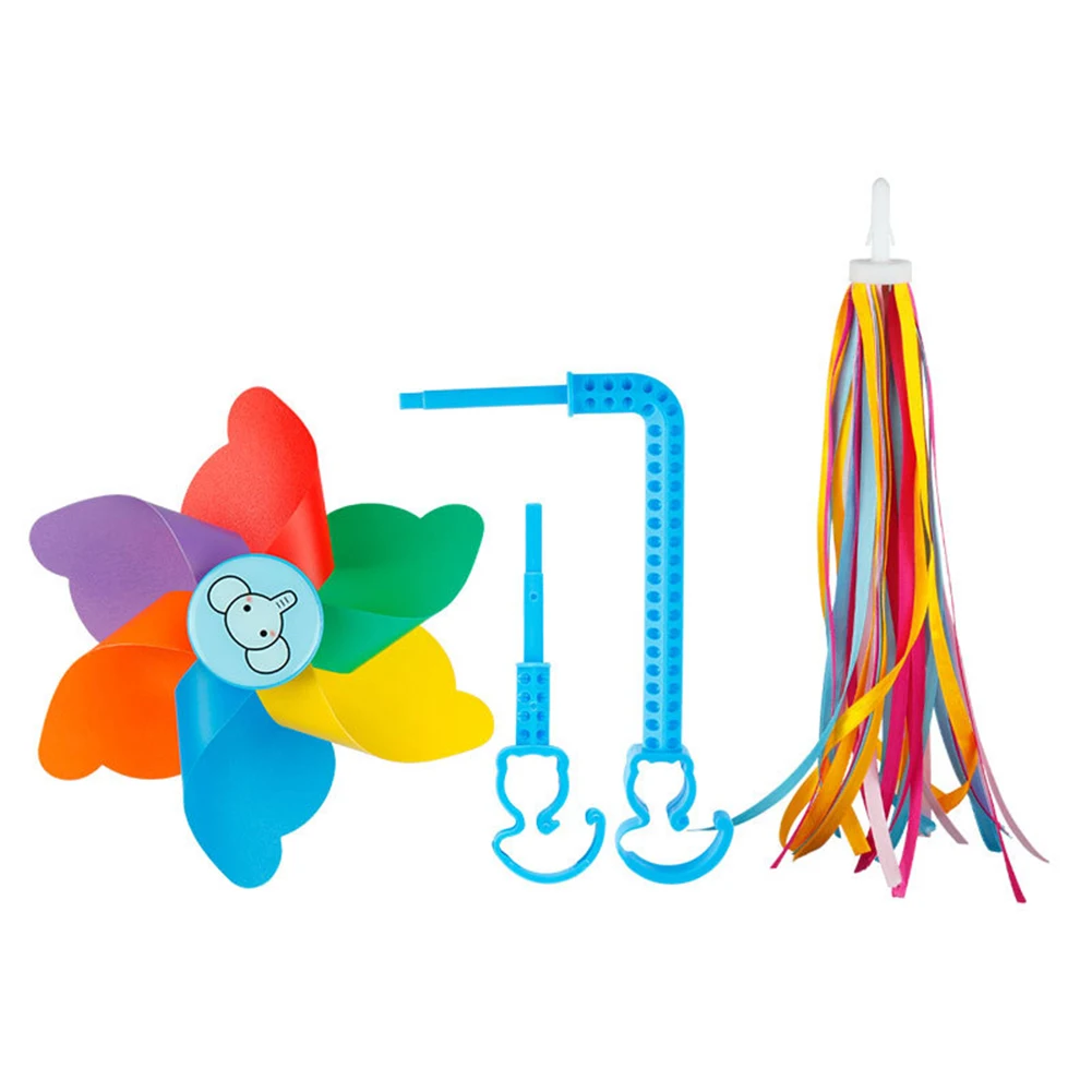 

Bicycle Bike Windmill Handlebar Pinwheel Kids Cycle Tricycle Scooter Decoration Spinning Pinwheel Cycling Accessories