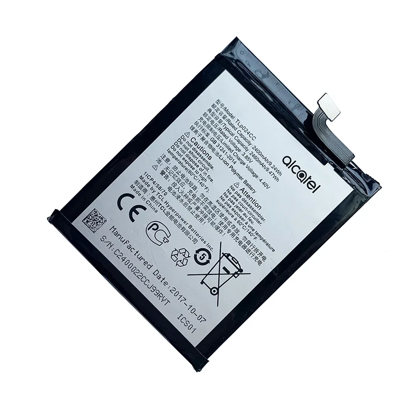 Оригинальный аккумулятор TLP024C1 TLP024CJ TLP024CC 2400 мАч для смартфонов Alcatel A3