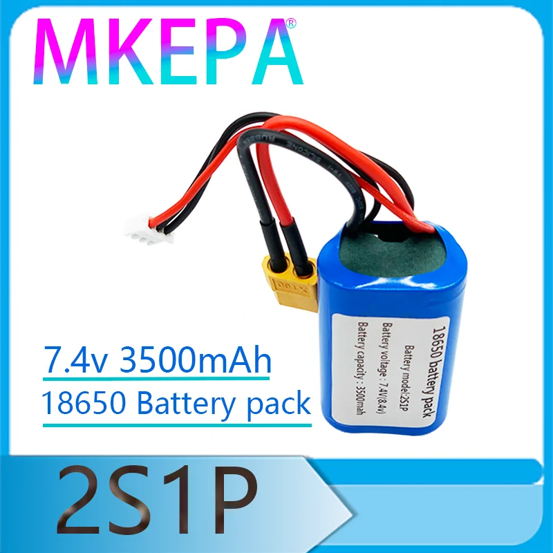 

Литий-ионный Аккумулятор 7,4 В/8,4 в, Ач мкА S, 1P