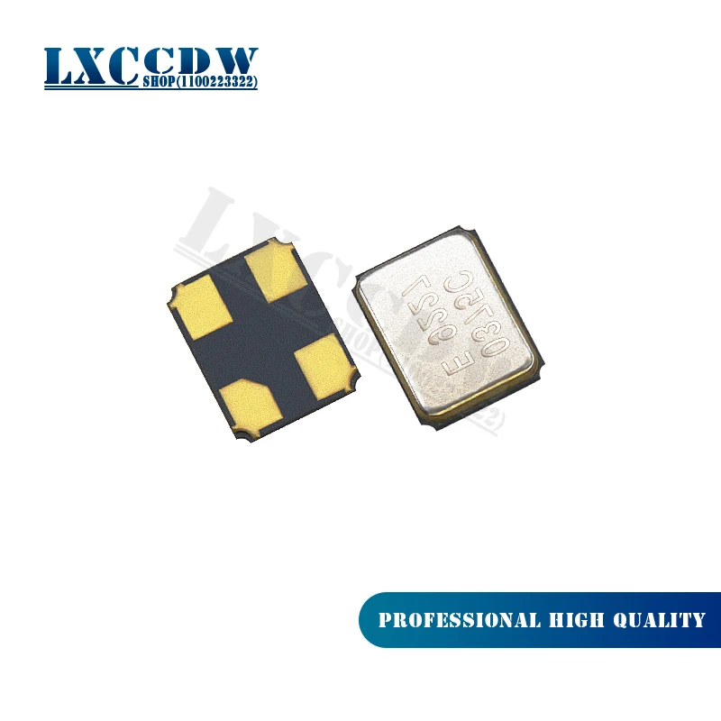 10 шт. 3225 пассивный SMD Кварцевый резонатор, кварцевый Кварцевый резонатор, кварцевый осциллятор, металлический SMD 4-контактный 8 МГц 10 МГц 12 МГц 16 МГц 20 МГц 24 МГц 25 МГц 27 м 32 м 40 м