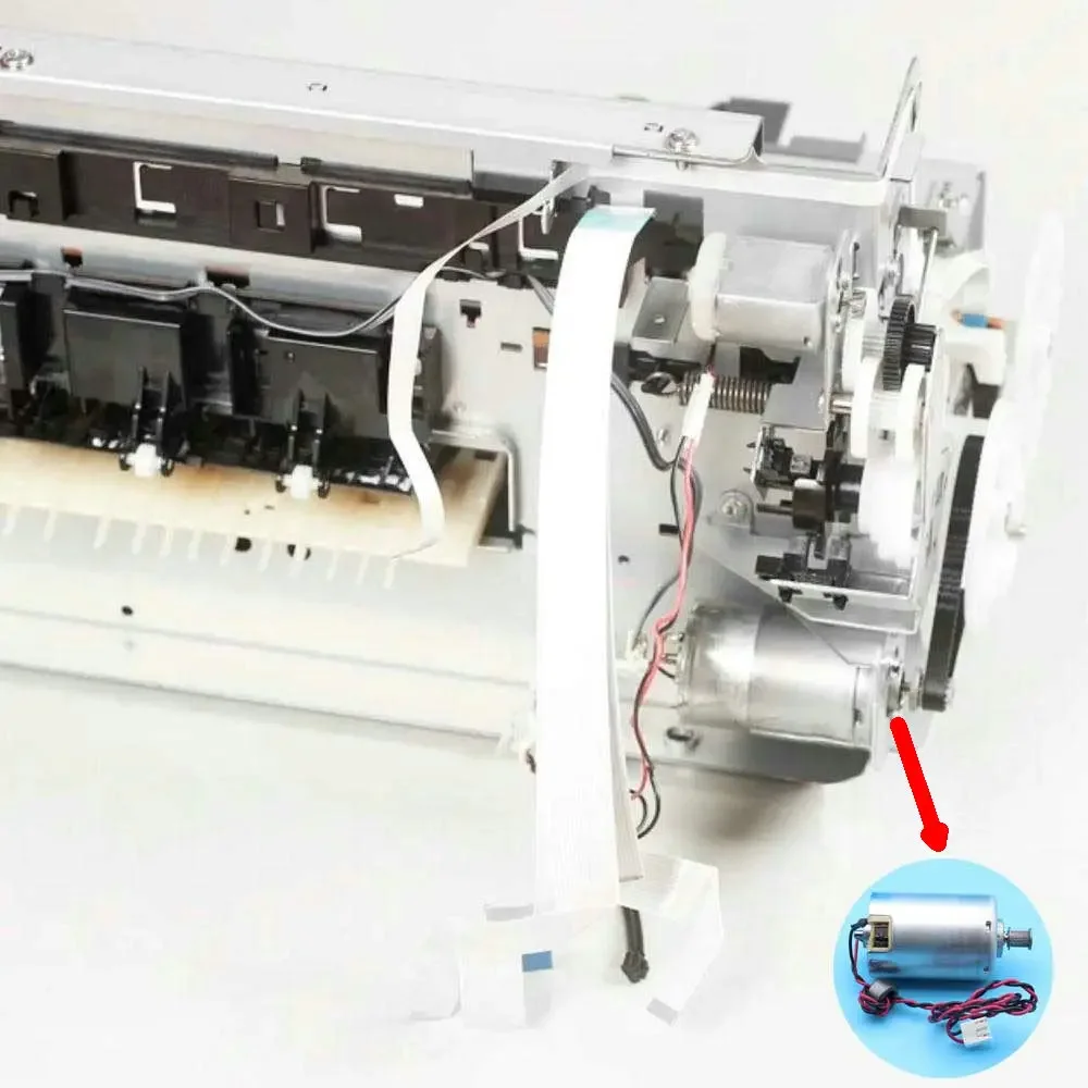 F6070 F6000 Каретка принтера Оригинальный двигатель CR для Epson F6200 F6270 F6300 F6370 Origin Мотор в