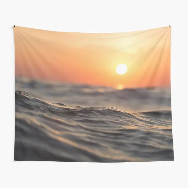 

Ocean Sunset Tapestry Towel Colored Wall Decor Yoga Decoration Beautiful Bedroom Bedspread Home Room Travel Printed Mat Blanket