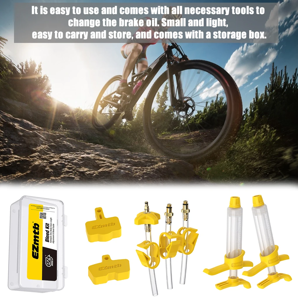 

2021 New Bleed Kit Hydraulic Dics Brake Upgraded Version For Shimano&Magura&Hope&Tektro&Sram&Avid&Formula&Hayes Bicycle Brake