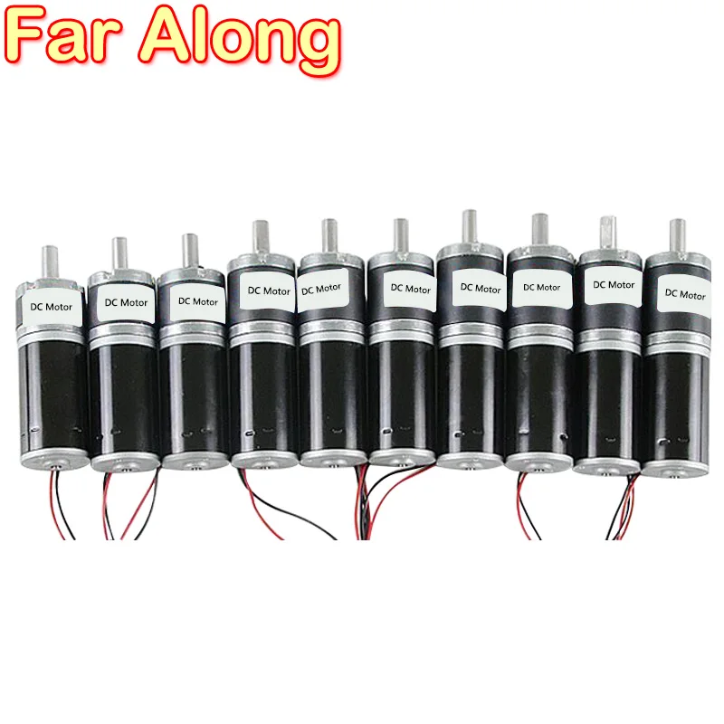 Планетарный редуктор постоянного тока 24В 12В низкоскоростной маленький