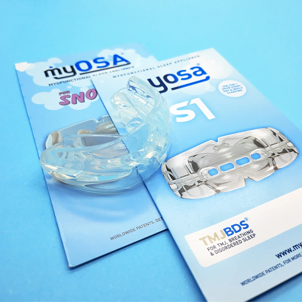 MRC Dental Teeth Trainer Appliance S1M для TMJ Дыхание расстройство во время сна Формованный