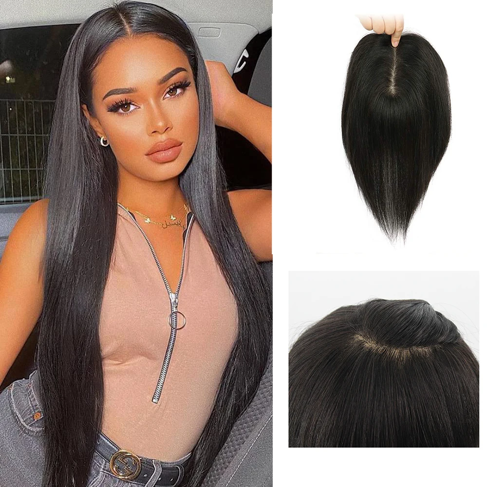 2022 Straight Silk base Lace Front Wig Soft Natural Black Silk top 180 Density Heat Resistant Fiber Wigs For Black Women Daily