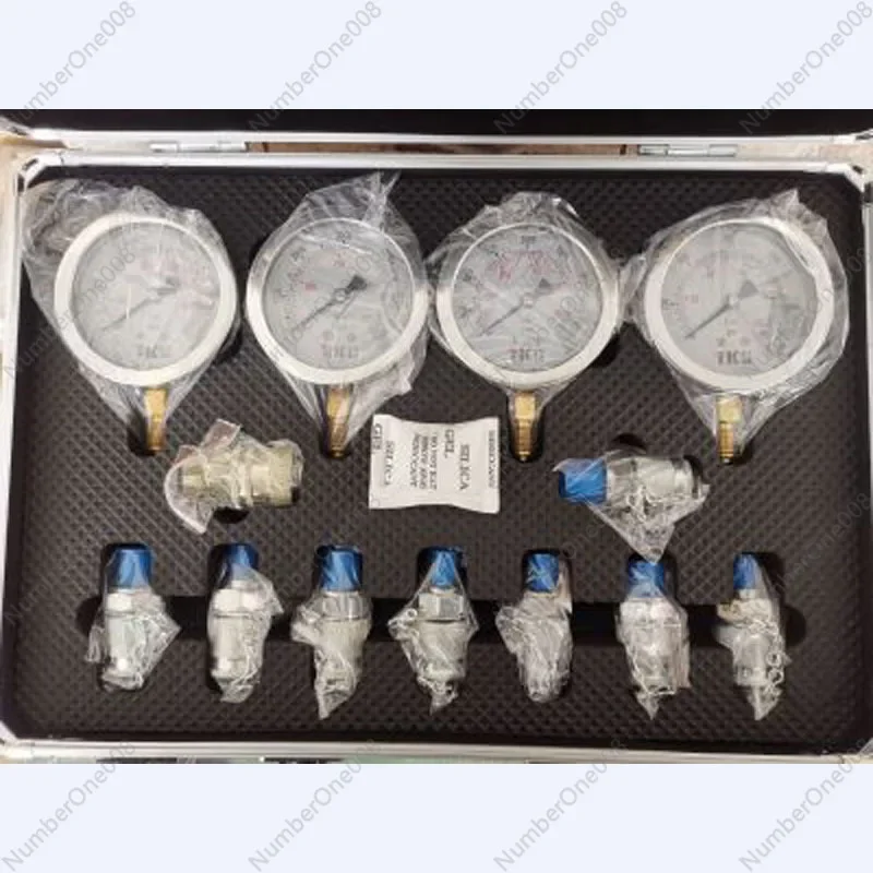 Портативный гидравлический экскаватор guage набор для испытания гидравлического