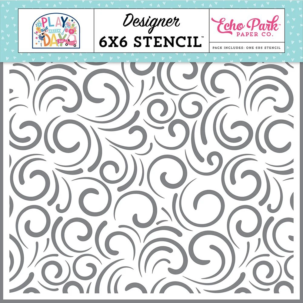 

Newest 6 X 6 Stencils - Fun Flourish Layering Molds Diy Painting Scrapbook Coloring Embossing Album Decorate Crafts Cut Template