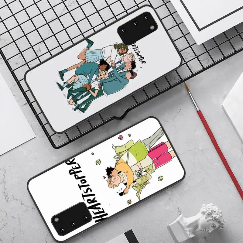 

Heartstopper Phone Case for Samsung S20 lite S21 S10 S9 plus for Redmi Note8 9pro for Huawei Y6 cover