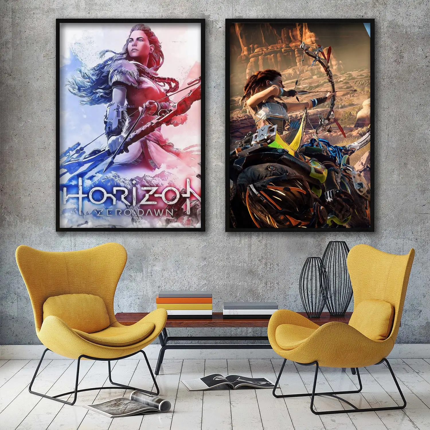 

horizon zero dawn game Decorative Painting Canvas 24x36 Poster Wall Art Living Room Posters Bedroom Painting