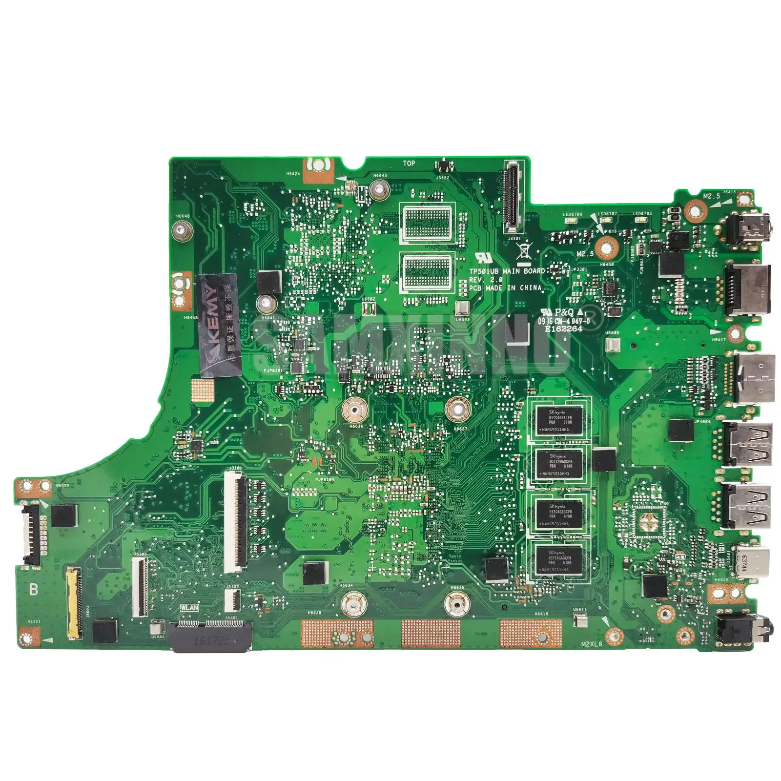 Рисунок 4 - TP501UB Материнская плата ASUS