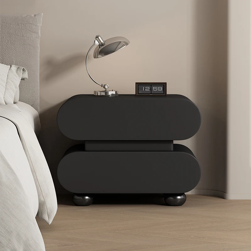 Экономичная прикроватная тумбочка для спальни современная мебель ящики