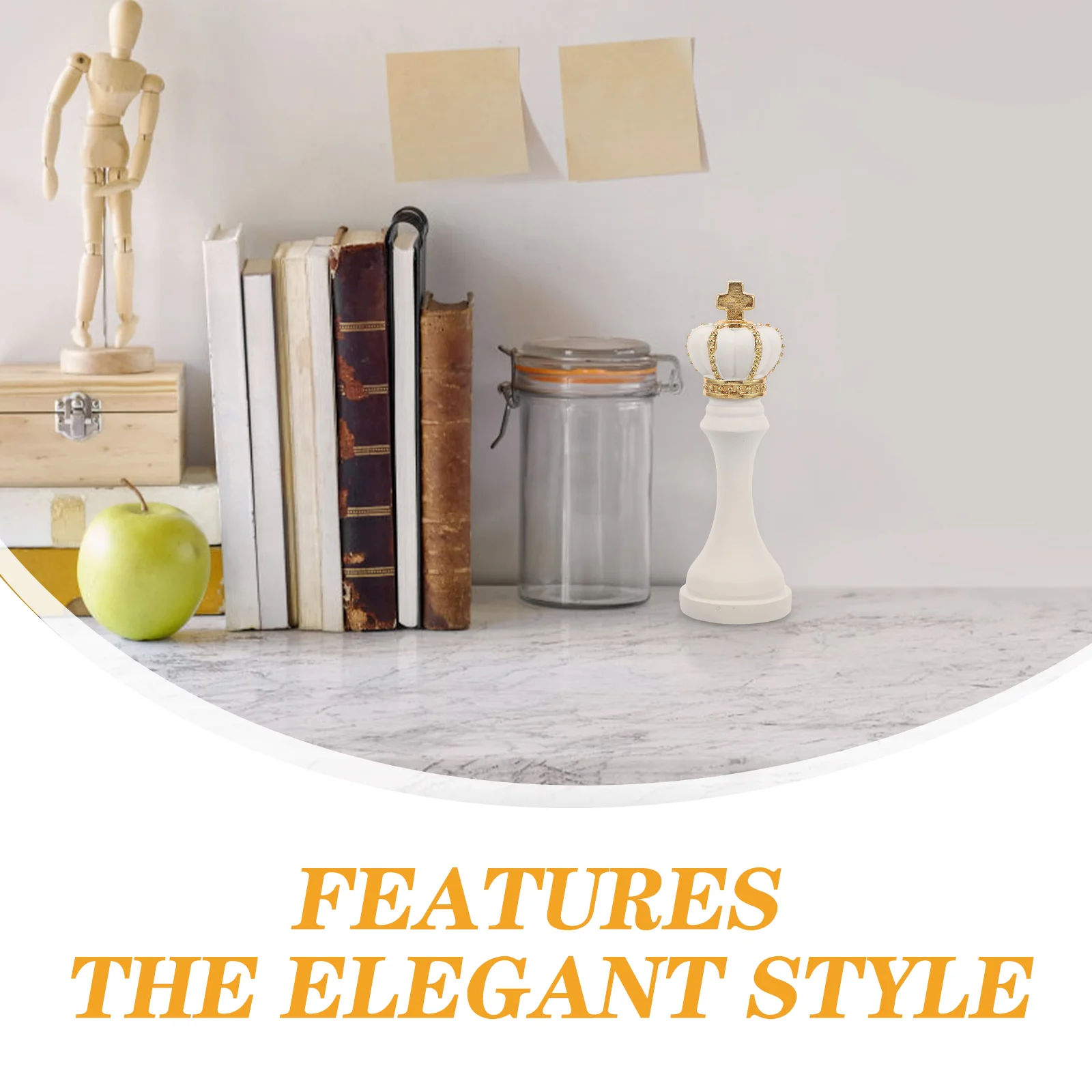 Имитация шахматной смолы для домашнего шикарного декора настольная скульптура