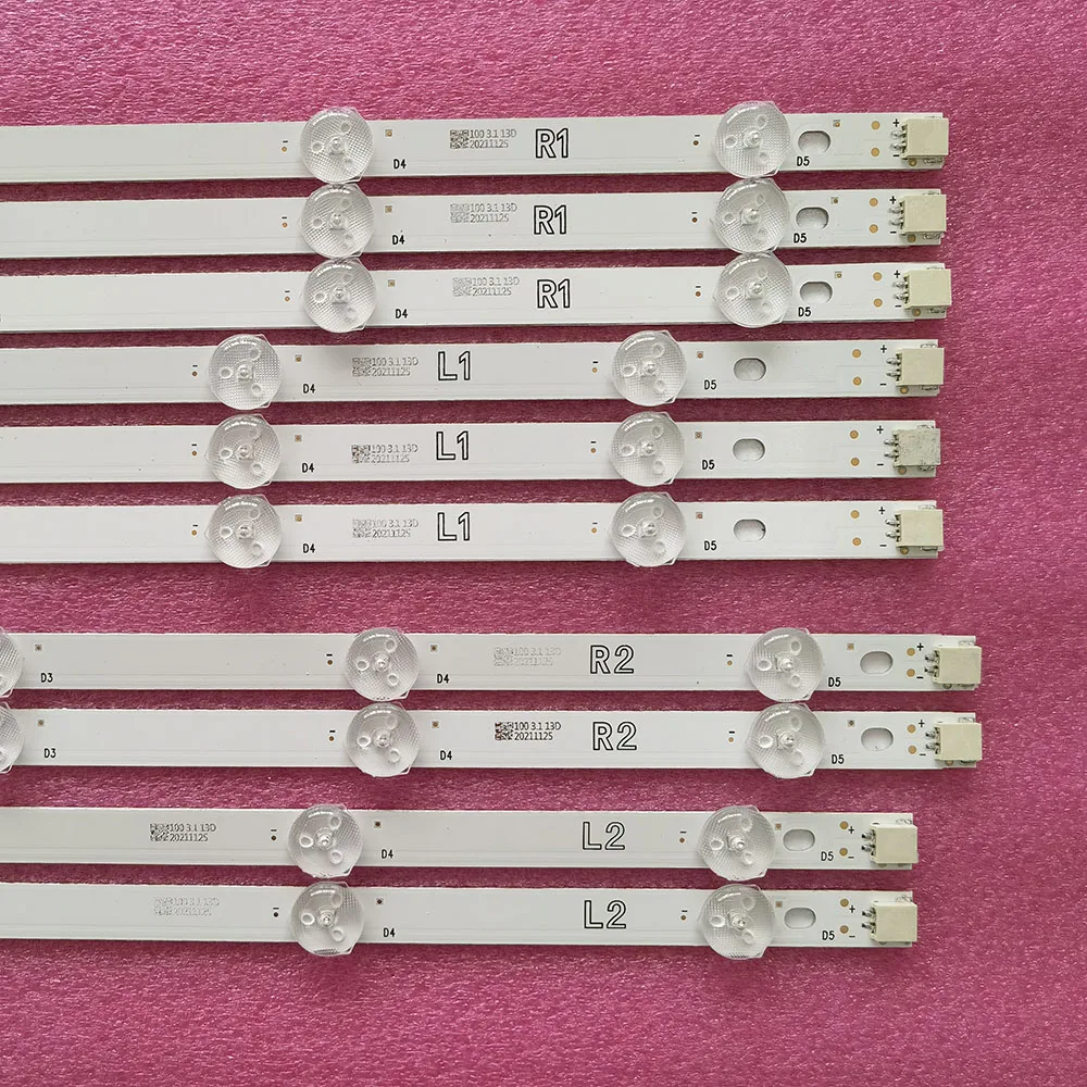 Новая Светодиодная лента для LG 42 дюйма ROW2.1 L1 R1 L2 R2 Тип 6916L-1385A 1386A 1387A 1388A 42LA620S 42LA620V