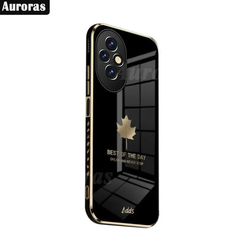 Силиконовый чехол с рисунком кленового листа для Honor 200 Pro Lite pro