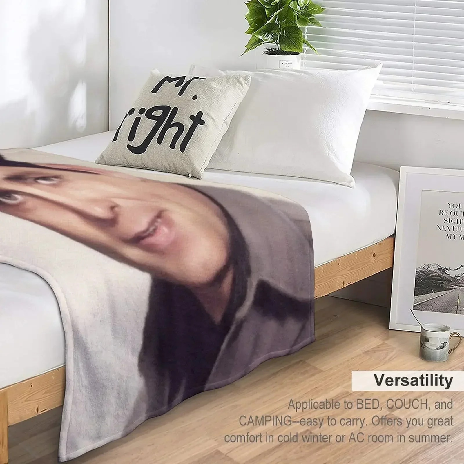 Дейл Робертсон одеяло с актером роскошные утепленные плюшевые одеяла Beautifuls