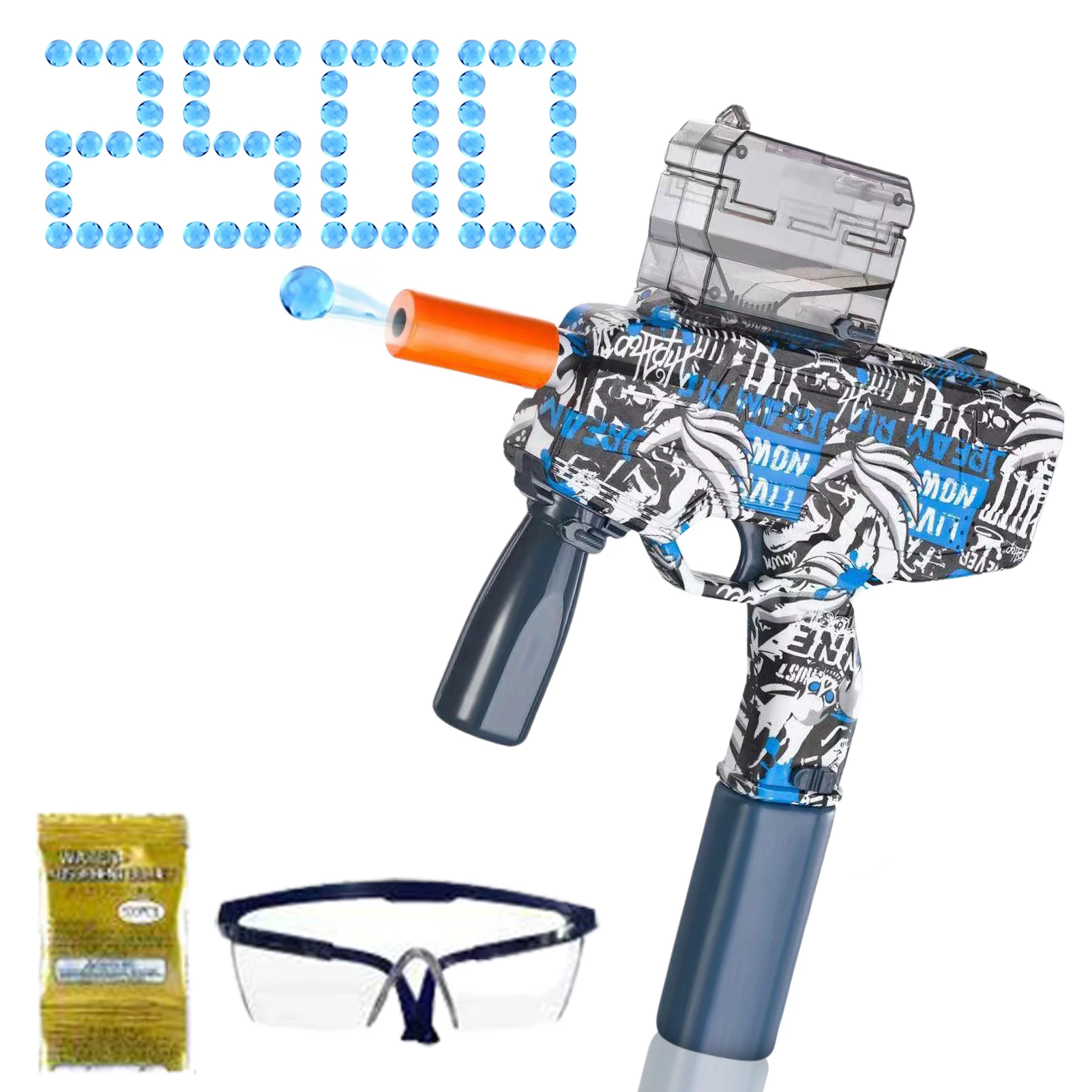 

Электрический гелевый шар Blaster экологически чистые Бомбочки для съемки брызг воды пистолет для летней уличной стрельбы игры команды для де...