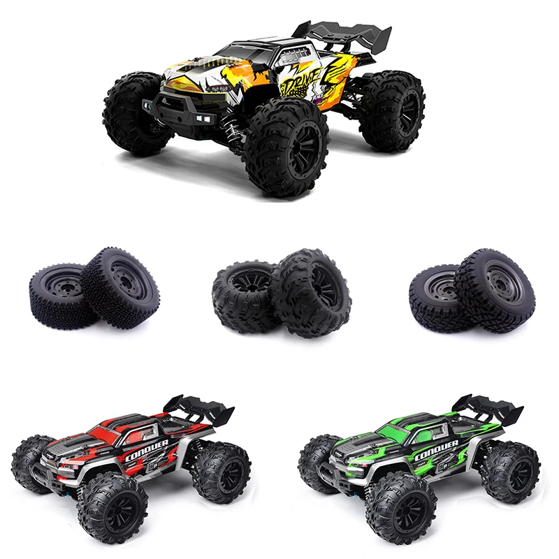 

High speed Monster Truck RC Car Wheels Orginal Tires for SCY 16101 16102 16103 16201 Remote Control Car Upgrade Parts Rubber Tyr