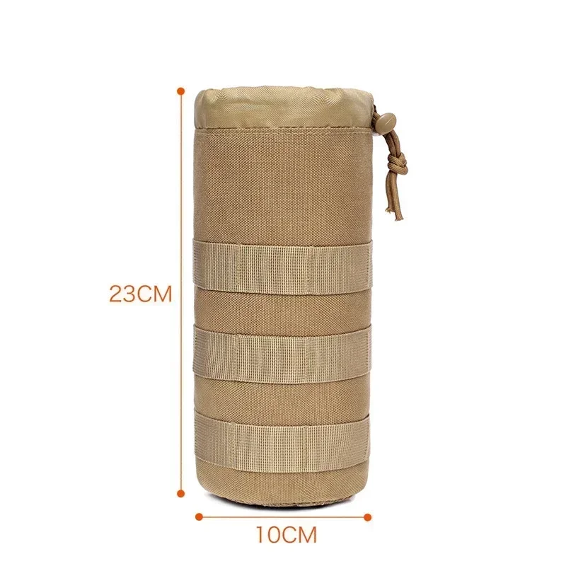 

Kettle Fishing Tactical Camping Holder Hiking Bottle Bag Molle Hunting Travel Outdoor Pouch Water Cycling Bottle Water Carrier