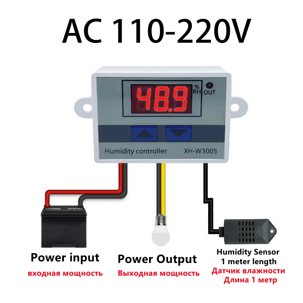 

Регулятор влажности XH-W3005 Interest Maker