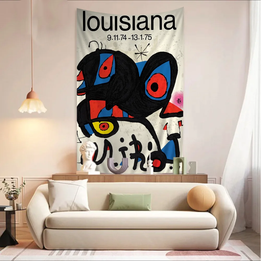 Джоан Миро Висит Богемный Гобелен Богемные Настенные Гобелены Мандала Дешевые