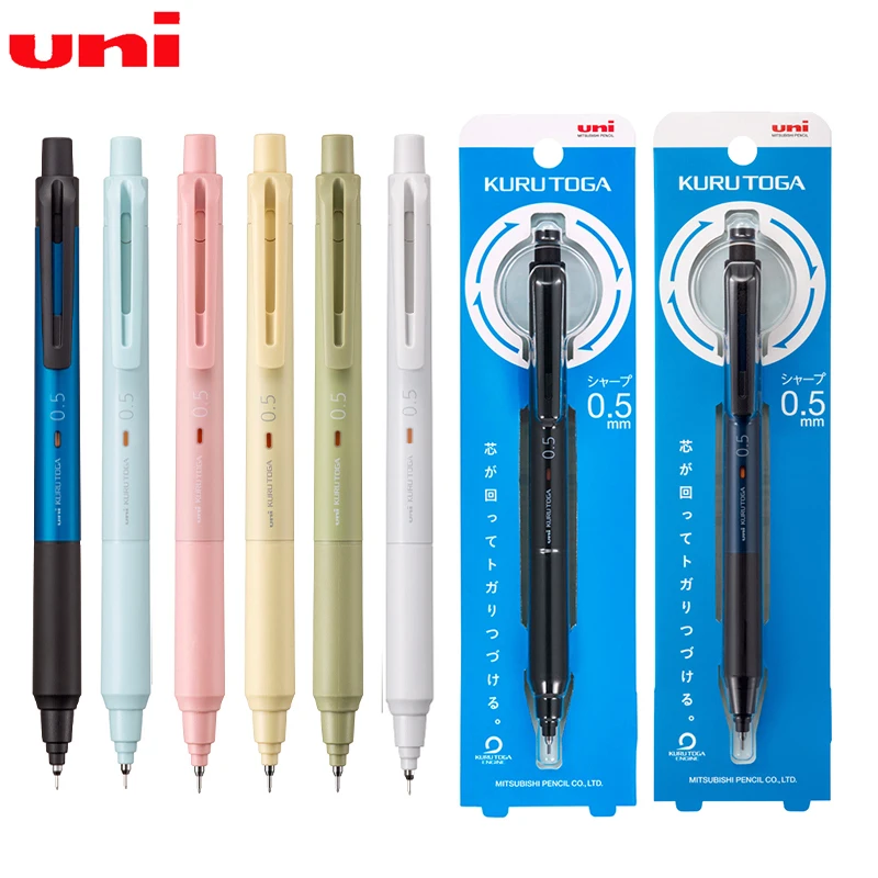 Механический карандаш Uni M3/5-KS KURU TOGA 0 5 мм вращающийся черный с технологией ручка