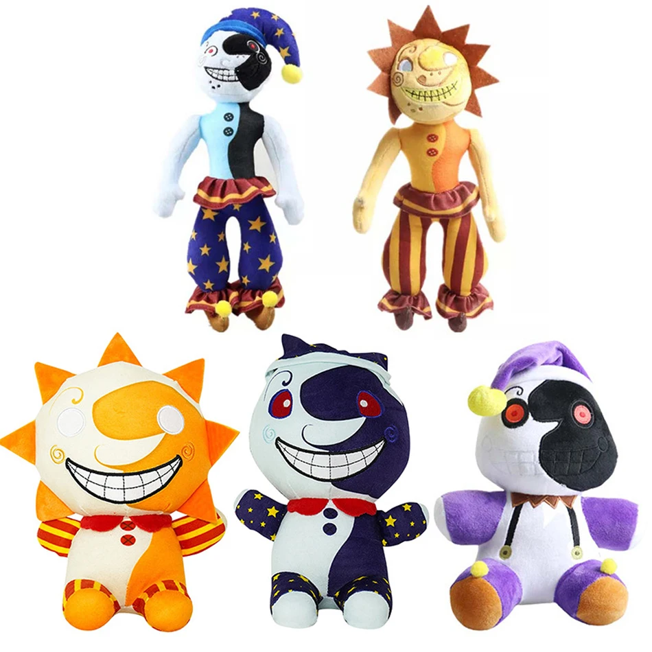 

Fnaf Sundrop Plush Toys Security Breach Sunrise Moondrop BOSS Goat Plush Toy Game Dolls Gift Demon Slayer Object Anime Plush Toy