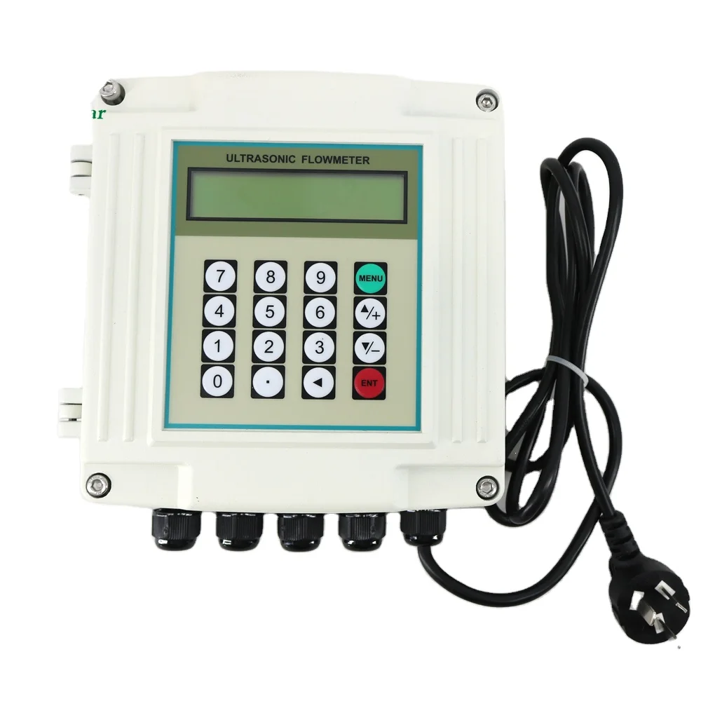 

Digital TUF-2000SW+TM-1 Fixed Ultrasonic Flow Meter DN50-700mm Liquid Flowmeter