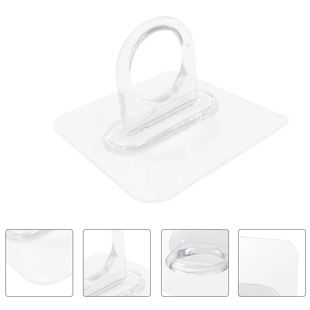 

Hooks Wall Bottle Shower Bathroom Holder Hook Hanging Adhesivehanger Self Lotion Organizer Mounted Shampoo Soap Household