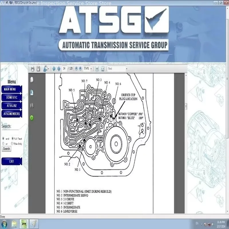 Лидер продаж 2024 года, ATSG 2017, программное обеспечение для авторемонта ATSG, автоматические коробки передач, сервисная группа, информация о ремонте, Atsg, ручная диагностика (art.: 3920d4bc2f338) - 3920d4bc2f338