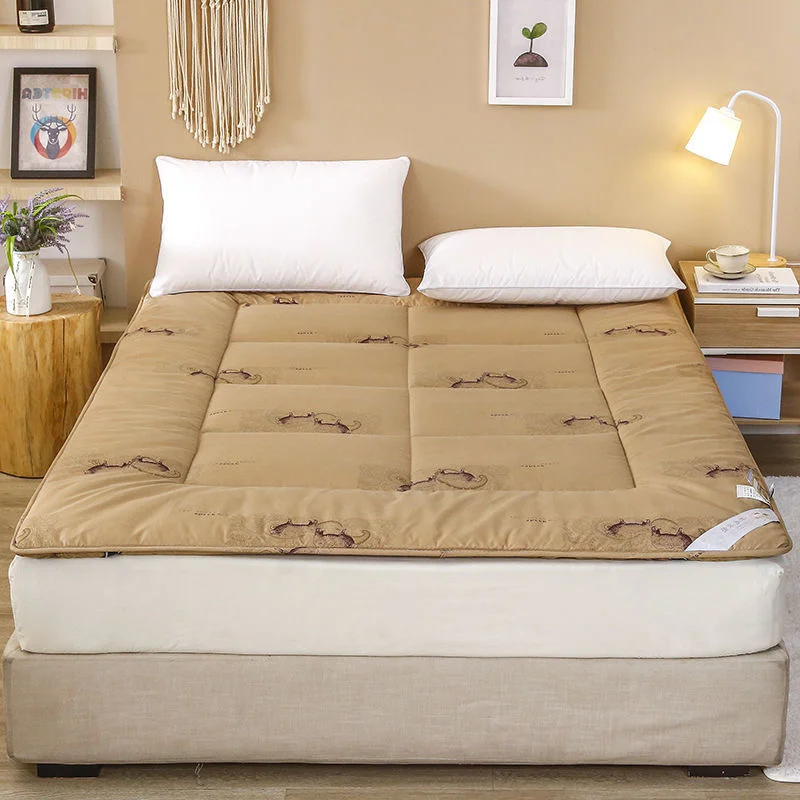 

VESCOVO Australian Wool Mattress Pad Tatami Student Dormitory Single Double Bed Topper Warm Mat 180*200 150*190
