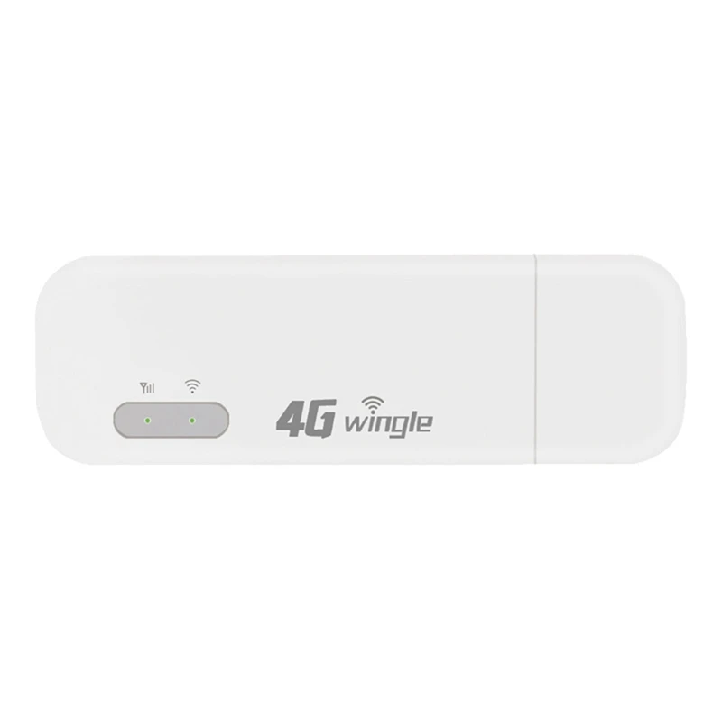 

3X 4G Wifi Router USB Modem Mobile Wifi 150M USB Wifi Dongle For Wireless Hotspot With SIM Card Slot (White)