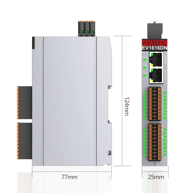 Модуль ввода-вывода Промышленная шина Ethernet Раб Ethercat IO Распределенный раб