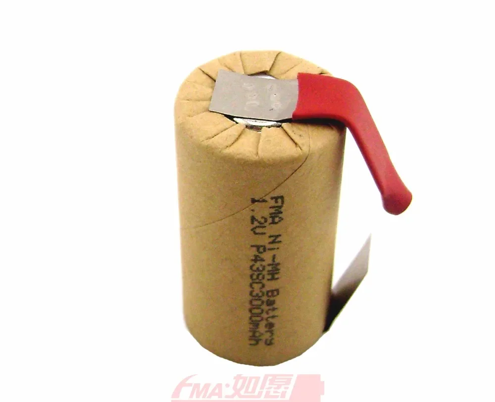 Никель-металлогидридный аккумулятор SC Sub C 1 2 в 3000 мАч шт. для моделей