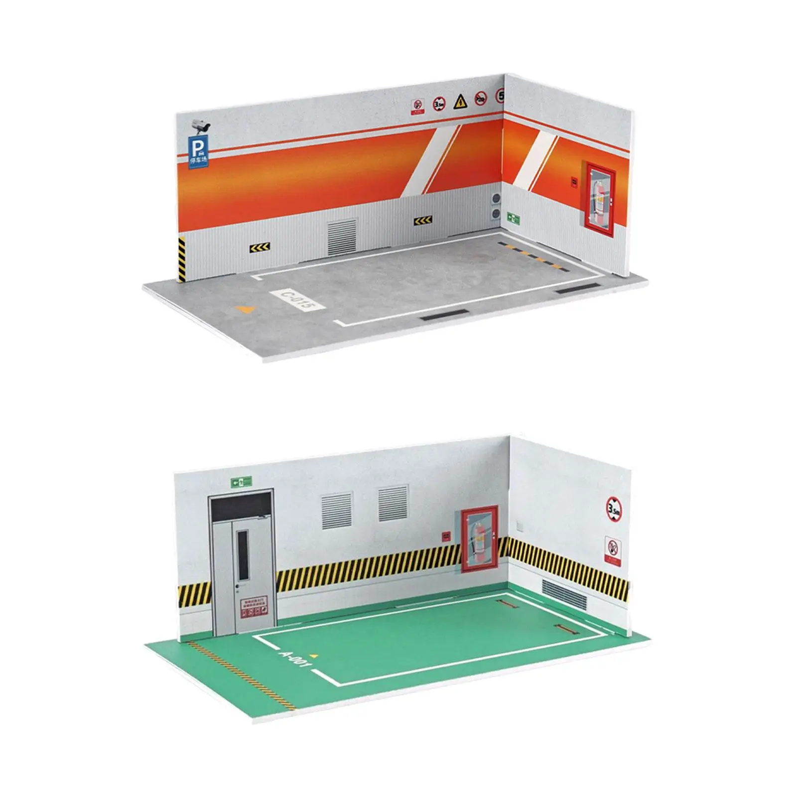 

Diorama Car Parking Assembly Display Stand for Alloy Car Model Toy