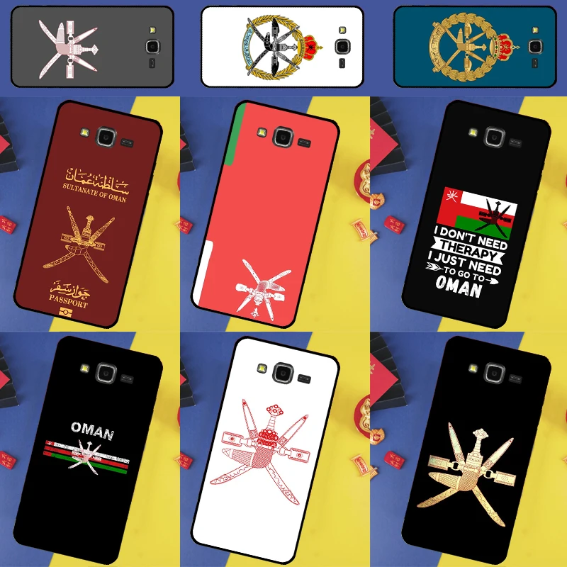 Эмблема Омана Флаг Паспорта Для Samsung Galaxy M14 M34 M54 M11 M21 M31 M13 M33 M35 M53 M55 M15 M12 M32 M52 M06 M16