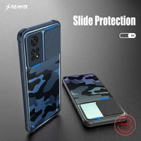 rzants for xiaomi redmi note 11 11s global version 4g case hard camouflage lens camera protection slim hlaf clear cover