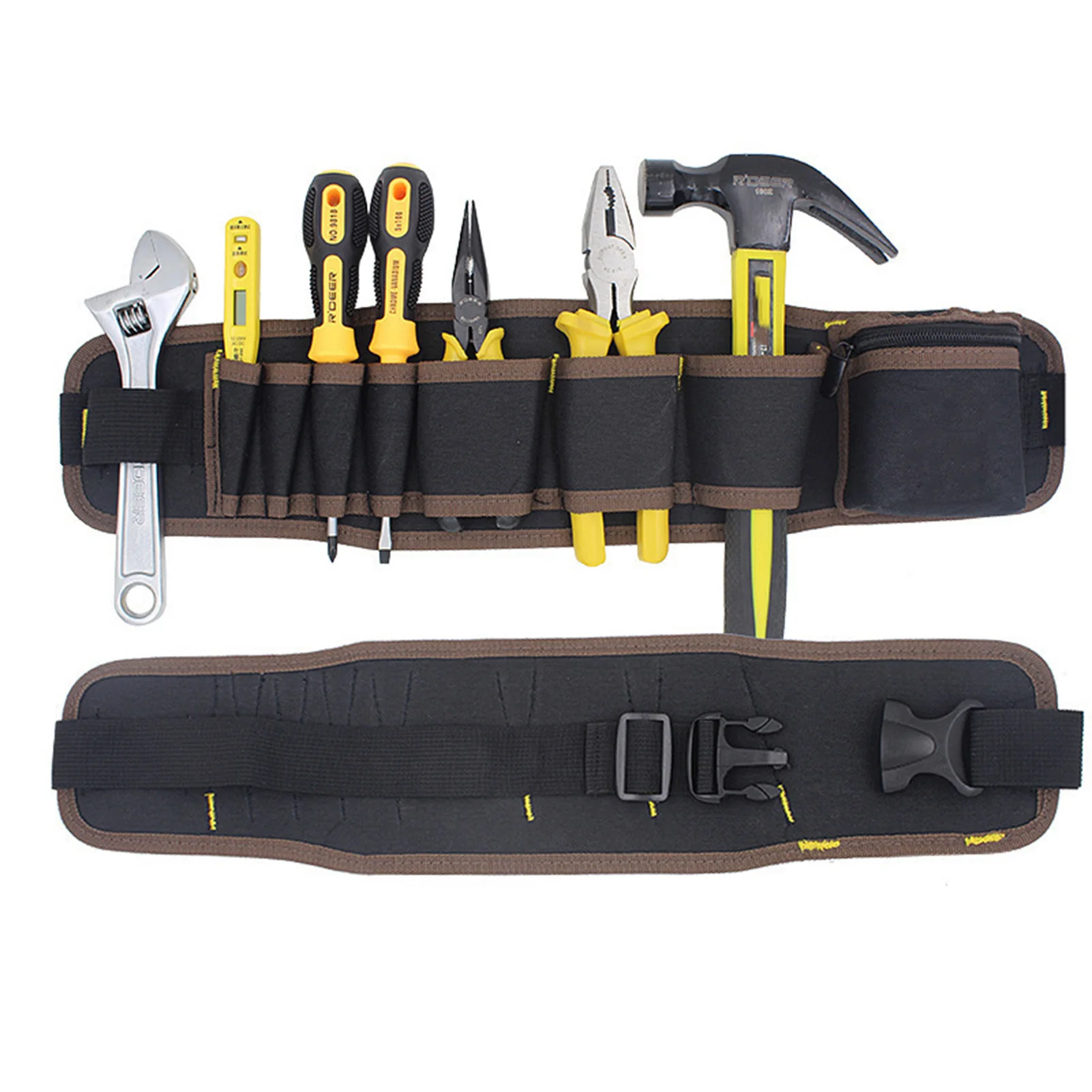 

Hardware Electrician Belts Bag Multi Pocket Adjustable Small Bag for Electrician Construction Worker